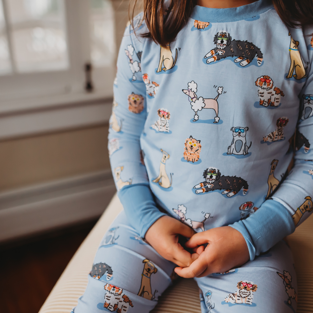 Ruffin' It Bamboo Toddler Pajama Set
