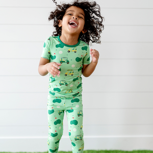No Ifs, Ands, Or Putts Bamboo Toddler Pajama Set - Short Sleeve