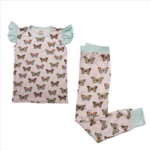 Load image into Gallery viewer, Flutterby Flutter Bamboo Toddler Pajama Set
