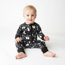 Load image into Gallery viewer, Hocus Pocus Bamboo Baby Convertible Footie Pajamas
