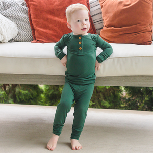 I'm Doin' Just Pine Toddler Pajamas With Buttons