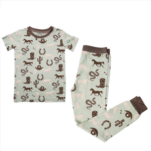 Giddyup Bamboo Toddler Pajama Set