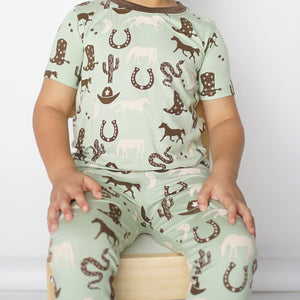 Giddyup Bamboo Toddler Pajama Set